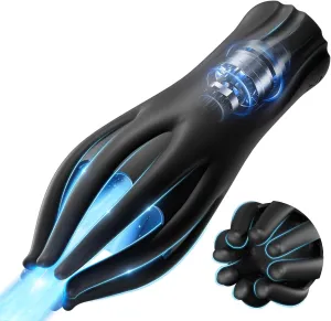 Male Masturbator Male Sex Toys for Men Adult Toys for Men with 10 Powerful Mens Penis Training Vibrator Stroker Sex Toy Masturbators Sex Machine 360 Training Wrap Gay Adult Sex Toys & Games