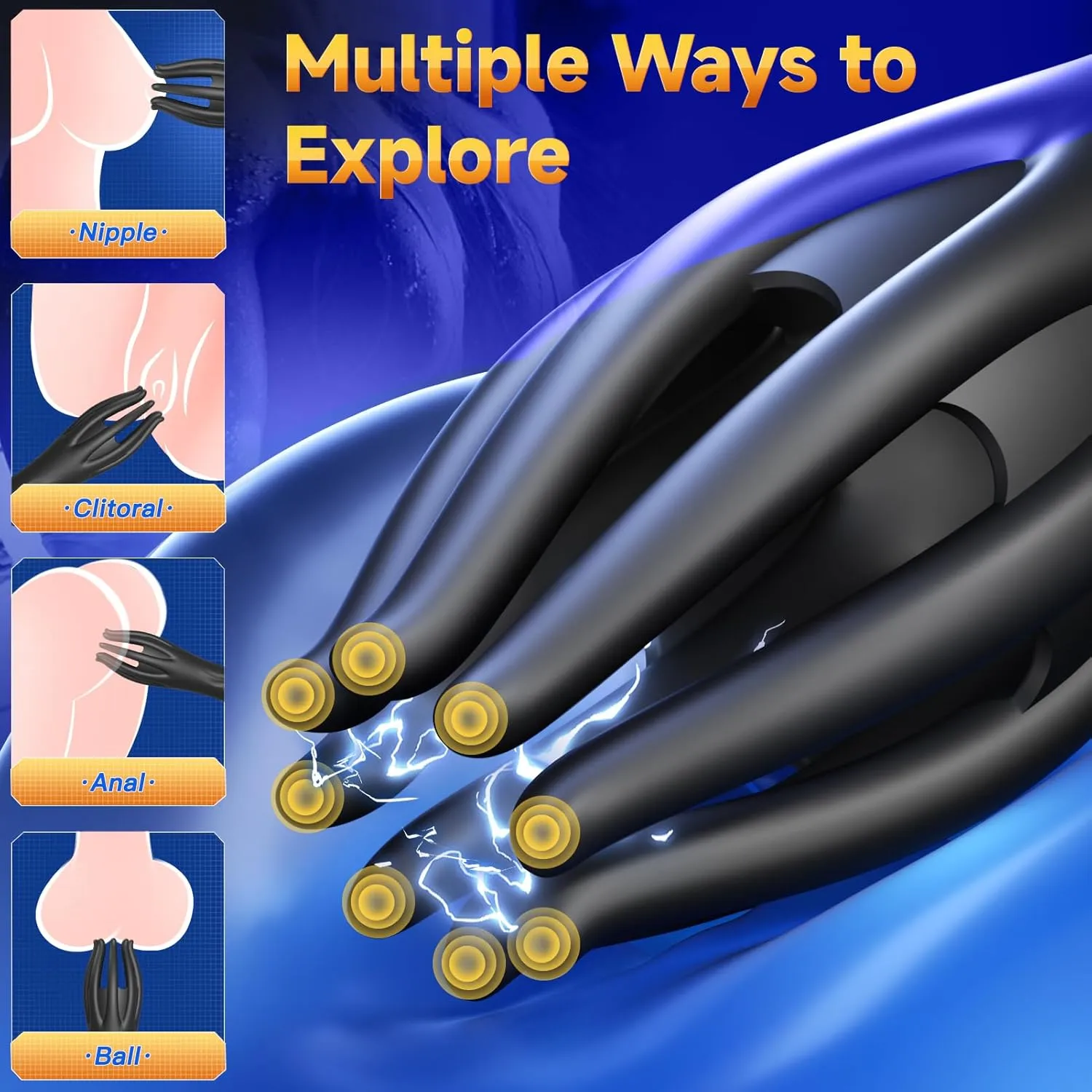 Male Masturbator Male Sex Toys for Men Adult Toys for Men with 10 Powerful Mens Penis Training Vibrator Stroker Sex Toy Masturbators Sex Machine 360 Training Wrap Gay Adult Sex Toys & Games