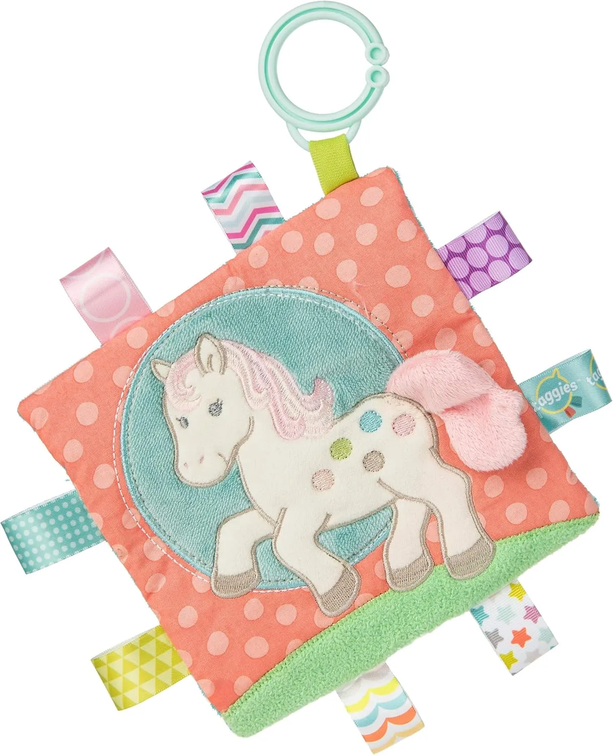 Mary Meyer Baby Gift Set Boxed Soft Toys, 3-Piece, Taggies Painted Pony