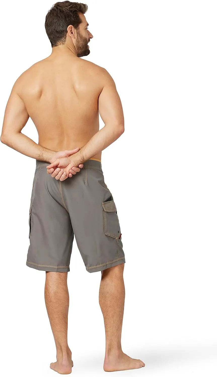 Maui Rippers Men’s Board Shorts - Octo Tako | Triple Stitch Quick Dry Men’s Swim Trunks