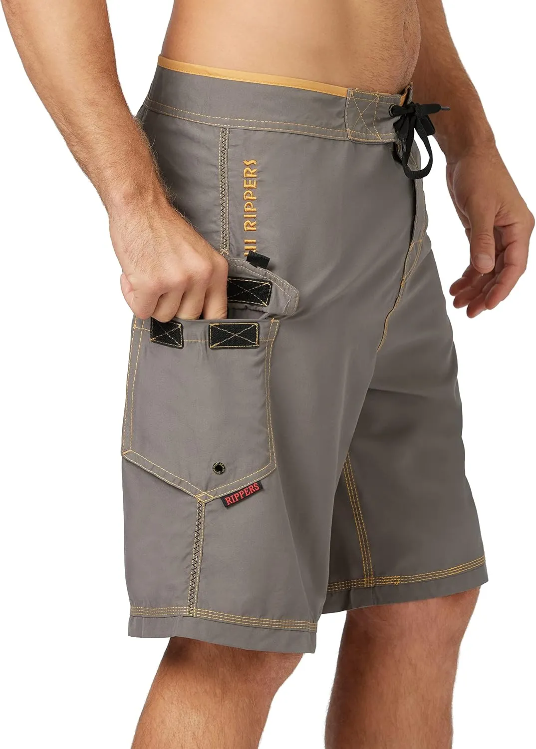 Maui Rippers Men’s Board Shorts - Octo Tako | Triple Stitch Quick Dry Men’s Swim Trunks