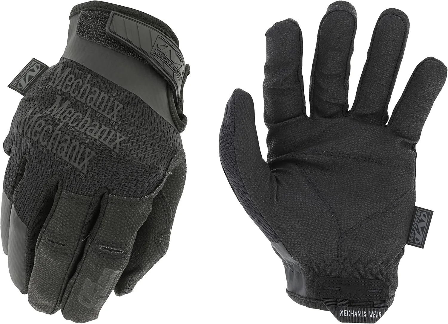 Mechanix Wear: Tactical Specialty 0.5mm High-Dexterity Work Gloves with Secure Fit and Precision Feel, Tactical Gloves for Airsoft, Paintball, Utility Use, Gloves for Men (Black, Large)