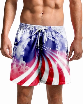 Men's Swim Trunks Summer Shorts Sports Color Solid Plus Beach Dinosaur Men's Pants Mens Swimming Trunks Mens Board