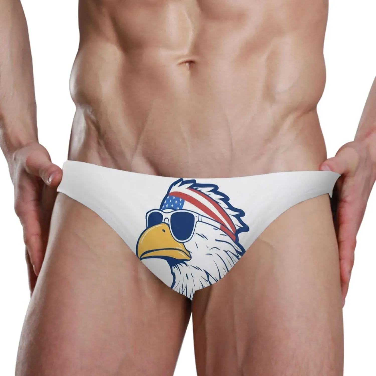 Men's Sexy Bikini Swim Brief Swimsuit Summer Swimwear S-3XL