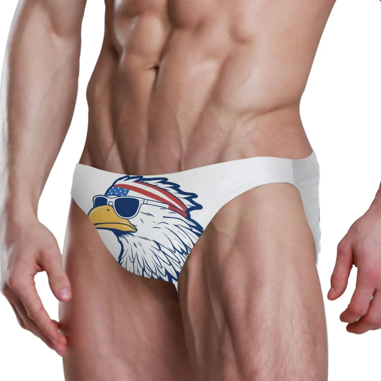 Men's Sexy Bikini Swim Brief Swimsuit Summer Swimwear S-3XL