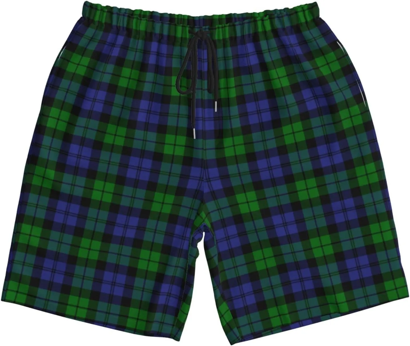 Men's Swim Trunks, Quick Dry Beach Shorts Summer Cool Beach Shorts with Mesh Lining