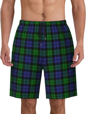 Men's Swim Trunks, Quick Dry Beach Shorts Summer Cool Beach Shorts with Mesh Lining