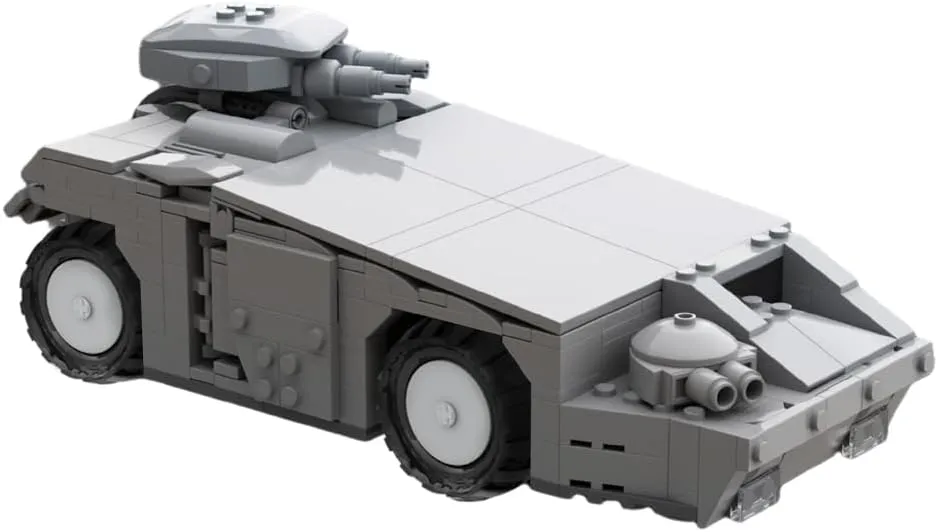 Micro M577 Armored Personnel Carrier 551 Pieces from Sci-Fi Movie MOC Build for Age 18 