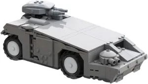 Micro M577 Armored Personnel Carrier 551 Pieces from Sci-Fi Movie MOC Build for Age 18 