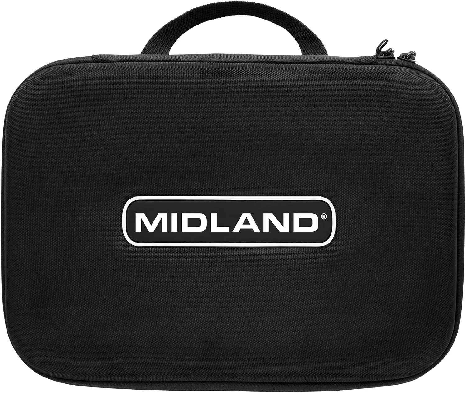 Midland T77VP5 X-TALKER Long Range Walkie-Talkie FRS Two-Way Radio for Camping Overlanding NOAA Weather Scan   Alert, 121 Privacy Codes - Includes Carrying Case & Headset Black/Silver, 2 Radio Bundle