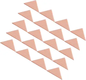 Milisten 20pcs Geometric Building Blocks Safe Educational for Early Learning Big Triangle Design for Creativity and Coordination for Home and Kindergarten Play