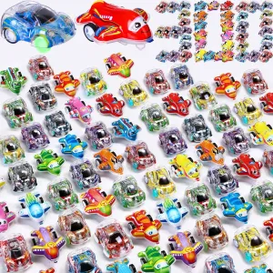 Mini Pull Back Cars and Planes Bulk Pull Back Toy Race Cars Small Toy for Birthday Party Favors Goodie Bag Stocking Stuffers Classroom Gifts Carnival Prizes Gifts(150 Pcs)