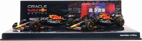 Minichamps 412231801 - Red Bul RB19 Max Verstappen World Champion Qatar Sprint & GP 2023 F1 - 1/43 Scale - Collector's Model