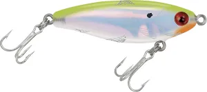 Mirrolure 14MR-CFPR Mirrodine Mini Susp Twitchbait Chat Bk/PRL/Silver 2.25in 3/16oz