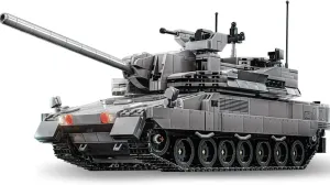 MISINI M6519 Enhanced Main Battle Tank Building Blocks Set, 2252 PCS Creative Heavy Tank Modular Bricks Model, Educational Gifts for Teens Military Enthusiasts and Adults