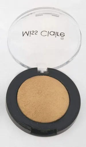 Miss Claire Baked Eyeshadow -01, Gold, 3.5 g