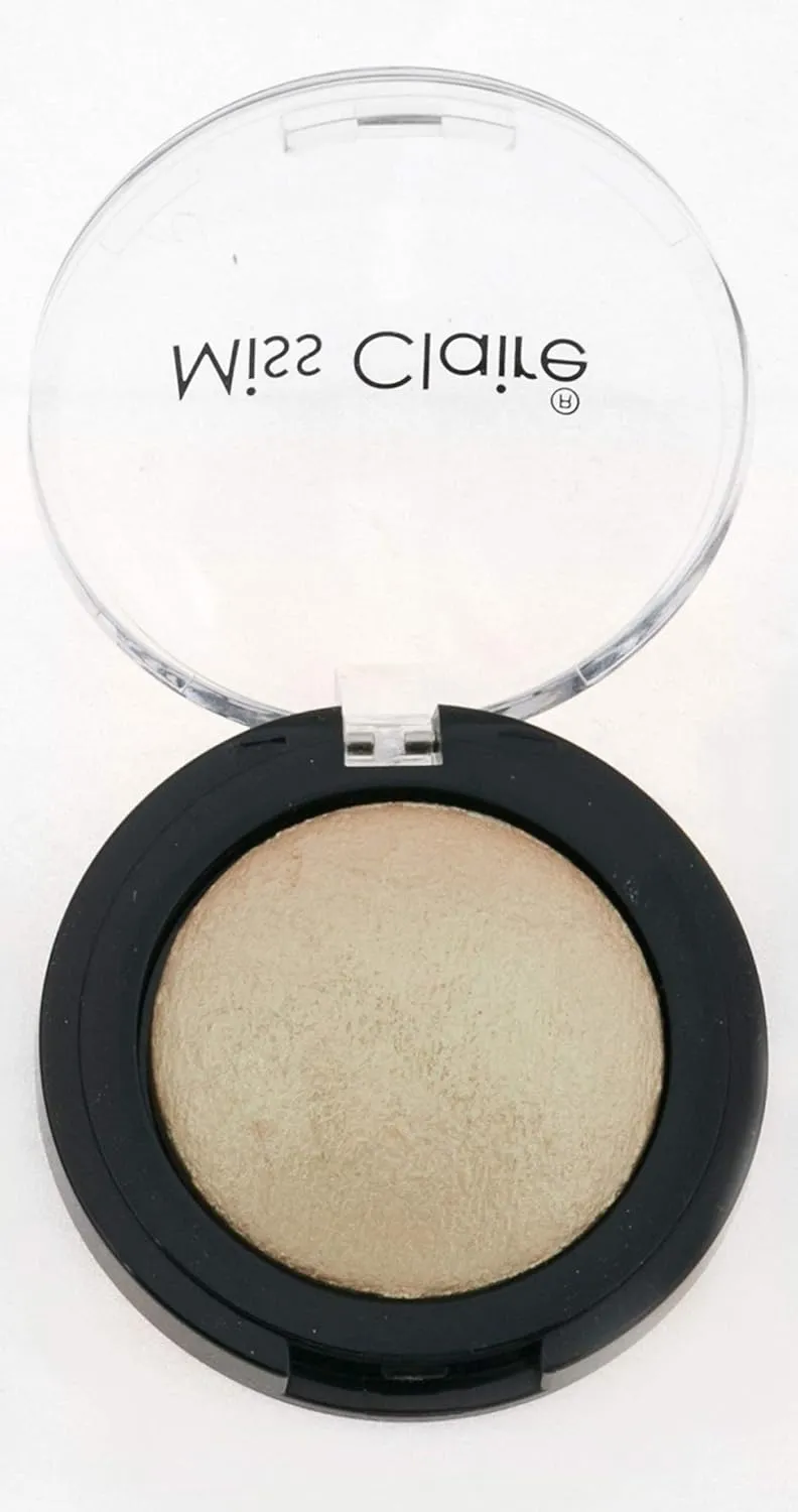 Miss Claire Baked Eyeshadow -10, Green, 3.5 g