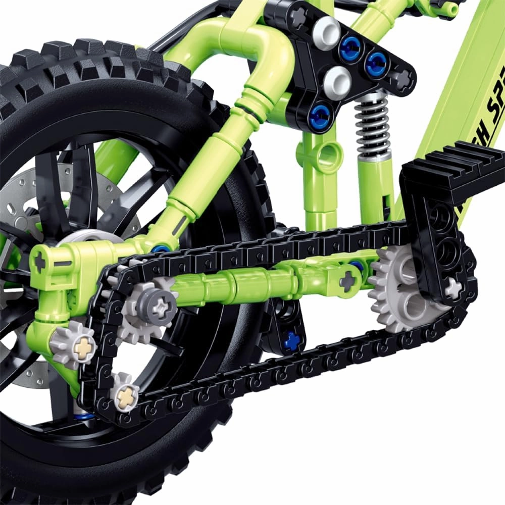 Motorcycle Toy Building Blocks Kit,Model Brick Toys Set for Boys Tech Motorbike Toy Collection Brick Kit Motorcycle Model Gifts for Motorcycle Fans