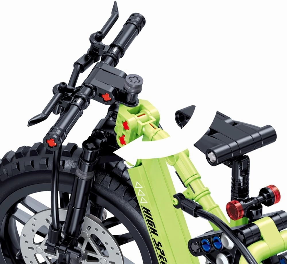 Motorcycle Toy Building Blocks Kit,Model Brick Toys Set for Boys Tech Motorbike Toy Collection Brick Kit Motorcycle Model Gifts for Motorcycle Fans