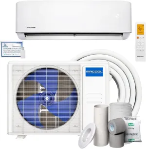 MrCool Advantage 9k BTU 21.5 SEER2 Ductless Heat Pump Split System 5th Generation - 115v