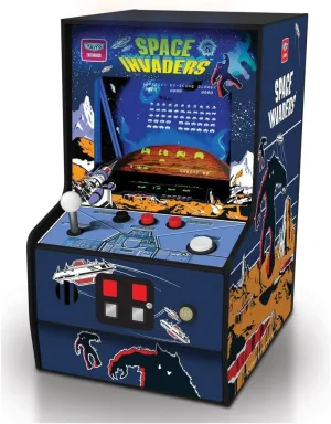 My Arcade Space Invaders Micro Player: Mini Arcade Machine Video Game, Fully Playable, 6.75" Collectible Premium Edition