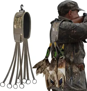 MYDAYS Limit Deluxe Game Strap Bottom Land Slip Ring Tote Carrier Waterfowl Floating Duck Carrier Neck Style