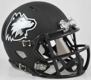 NCAA Northern Illinois Alternate Matte Black Speed Mini Helmet