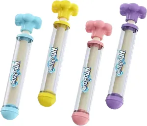New Firework Water Squirt Guns, High Pressure Spray, for Pool Party and Entertainment, 4 Pack, Multi-Color
