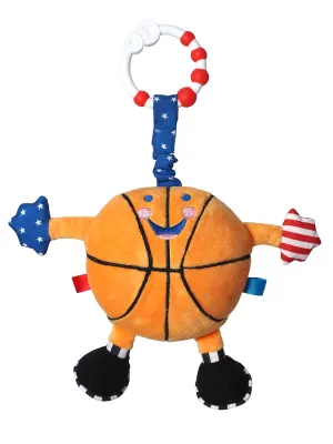 Newborn Baby Basketball | Ideal from Birth to 2 Years | Fantastic First Basketball | Play and Inspire Your Basketball Star | with Added Baby Sensory Features | LITTLE SPORT STAR Plush Toy Collection