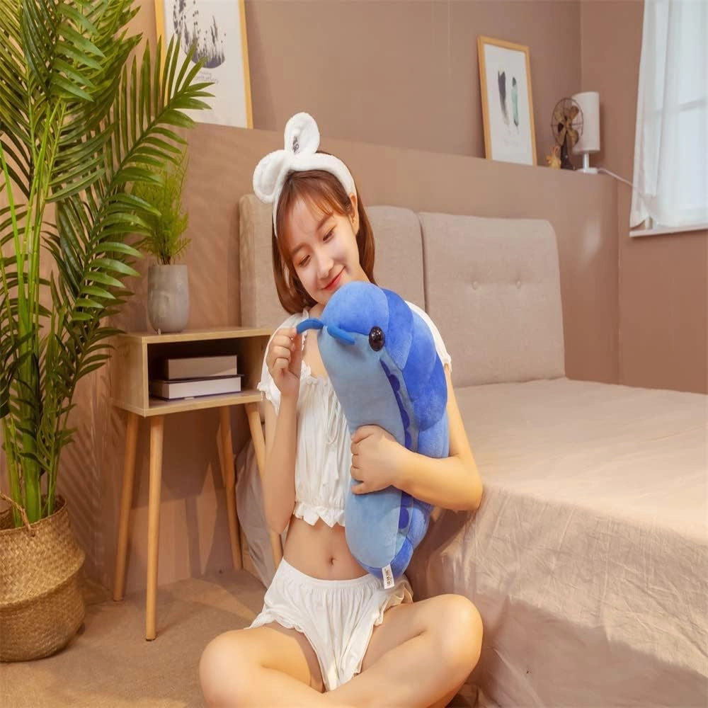 Nice Lifelike Insect Plush Toys Pill Bug Stuffed Soft Animals Pillow Back Cushion Insect Doll Kids Toys Girls Boys Gift (Gray,19inch)