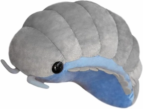 Nice Lifelike Insect Plush Toys Pill Bug Stuffed Soft Animals Pillow Back Cushion Insect Doll Kids Toys Girls Boys Gift (Gray,19inch)