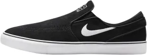 Nike SB Janoski  Slip Skate Shoes (FN5893-001, Black/Black/Black/White) Size 13