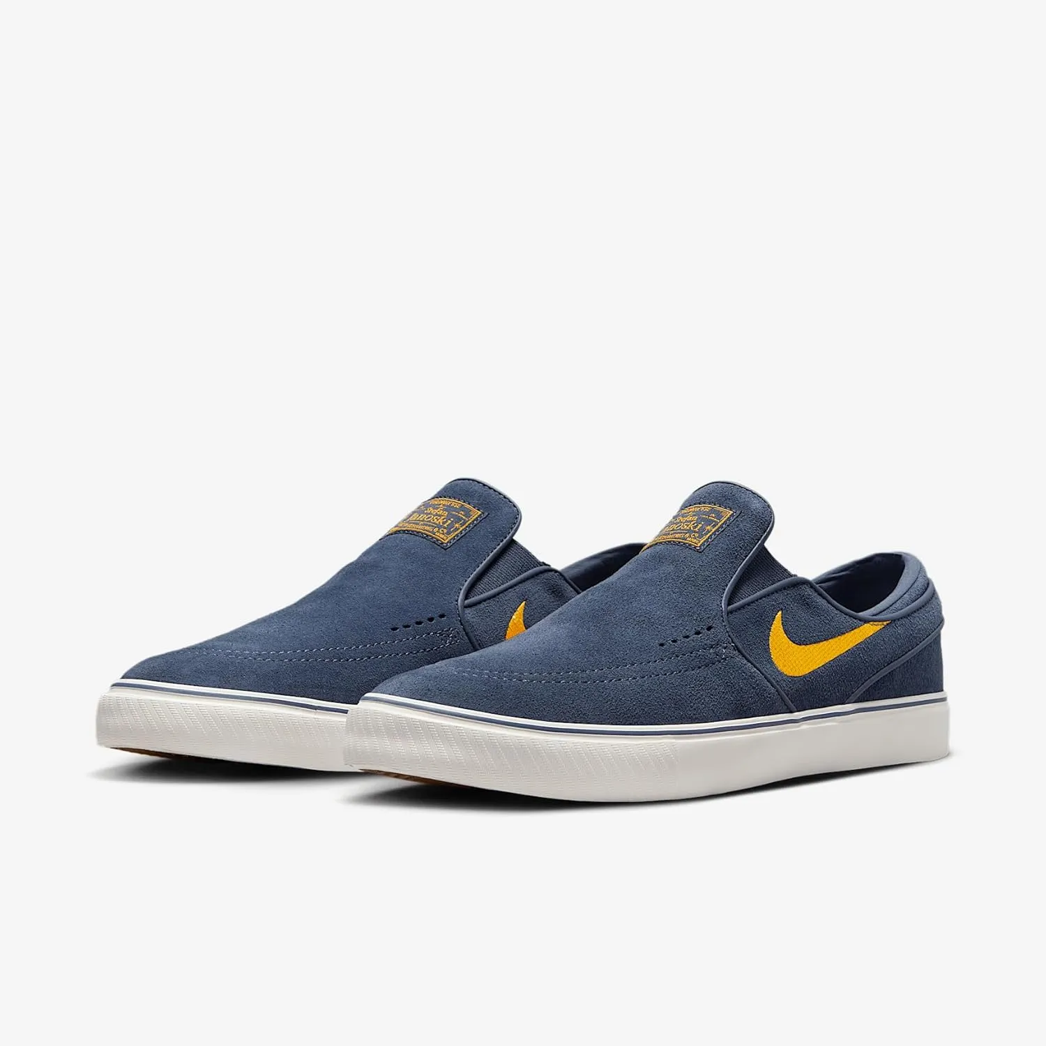 Nike SB Janoski  Slip Skate Shoes (FN5893-401, Thunder Blue/Thunder Blue/Sail/Sundial)