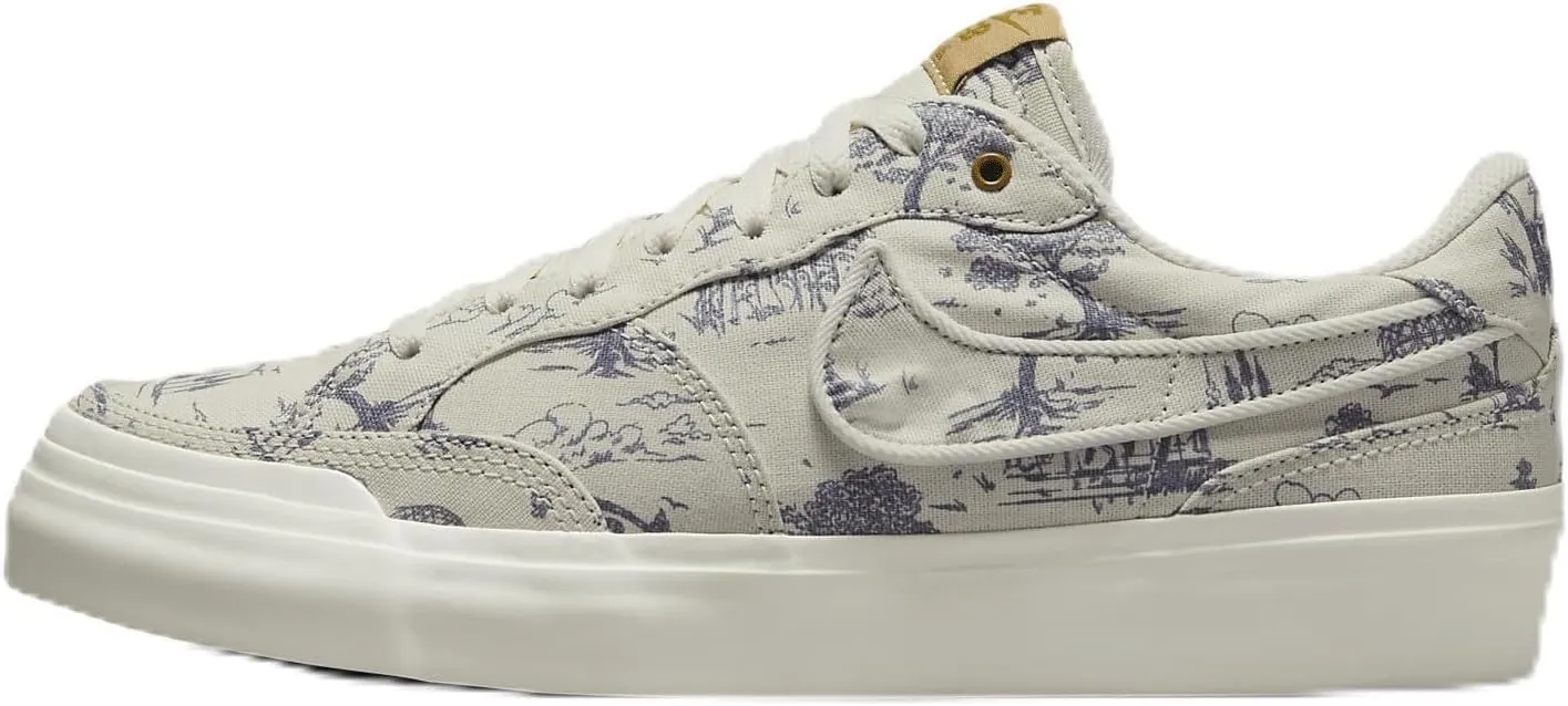 Nike SB Zoom Pogo Plus Premium Skate Shoes (FQ1882-100, Sail/Light Carbon/Bronzine/Light Bone) Size 6.5