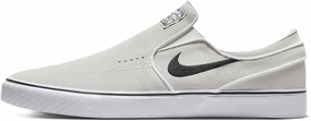 Nike SB Janoski  Slip Skate Shoes (FN5893-100, Summit White/Summit White/White/Black) Size 9.5