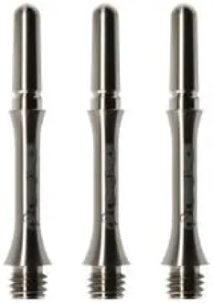 NineDartOut.us Fit Shaft Metal -Titanium -Slim Spinning #2-18.0mm - Short
