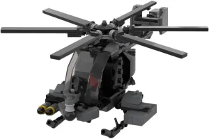 NOTAR Attack Helicopter Building Block Set for Boy 8-14, Military Army Light Airplane Air Force Battle Brick Toy Kit, Creative Gift for Military Fans, Kids, Adults