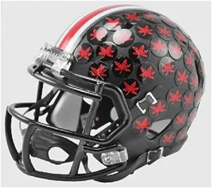 Ohio State Buckeyes Speed Mini Helmet - 2015 Alternate