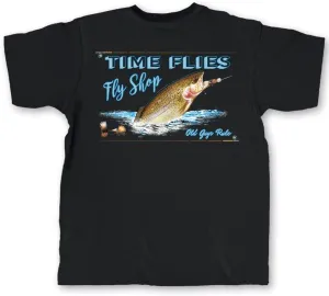 OLD GUYS RULE Mens Graphic T-Shirt, Vintage Bamboo - Father's Day, Birthday Gift - Funny Novelty Tee for Fishing, Outdoorsmen