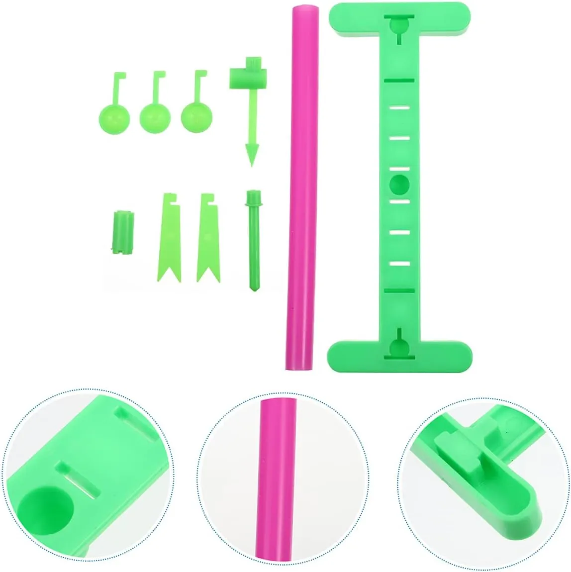 Operitacx 6sets Anemometer Educational Toy Wind Measurement Science Experiment Kit for Boys and Girls Hands Learning Classroom Model Practical Skills Development