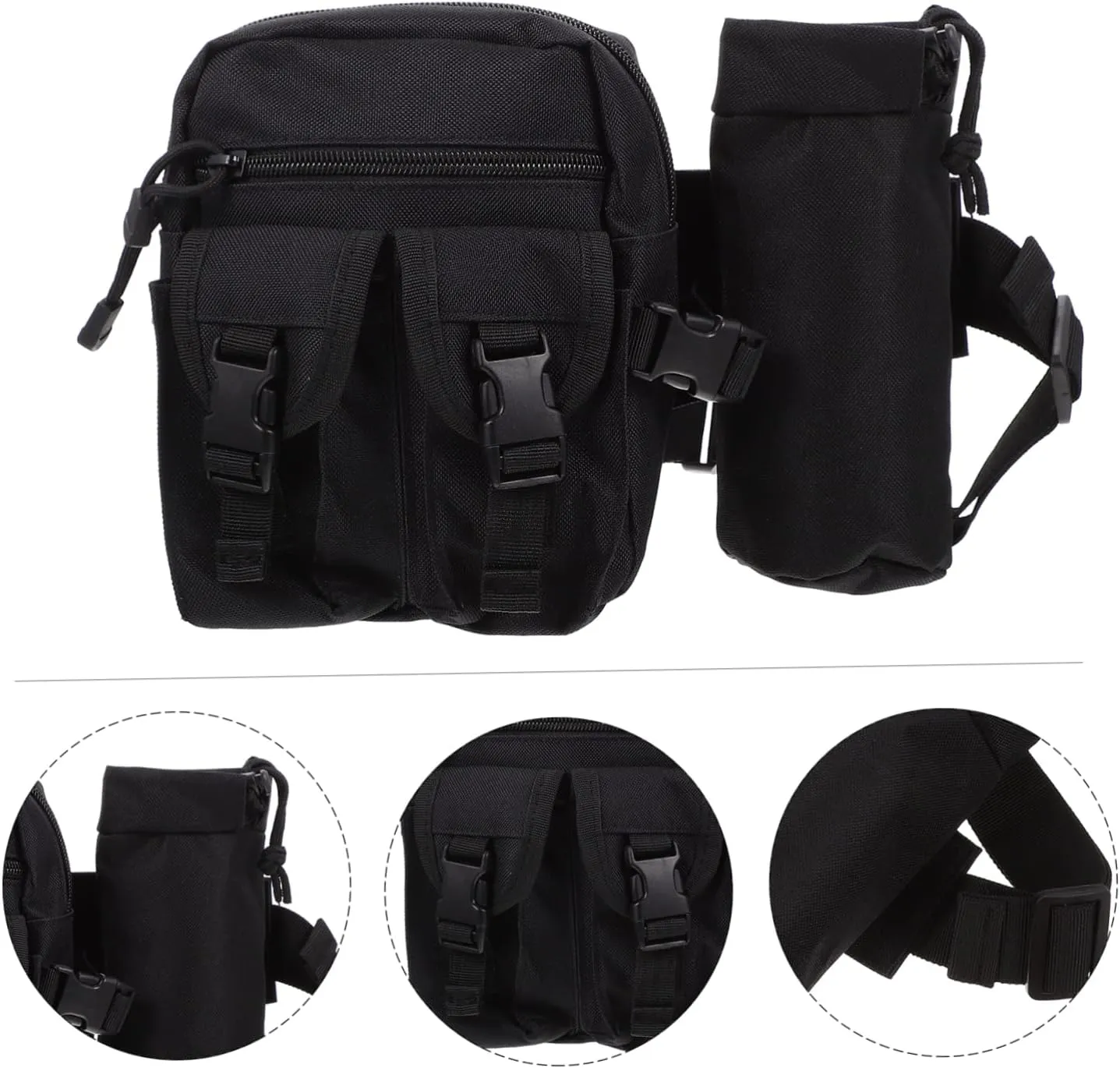 Outdoor Water Bottle Waist Bag Bottle Storage Bag Water Bottle Storage Pouch Water Bottle Carrier
