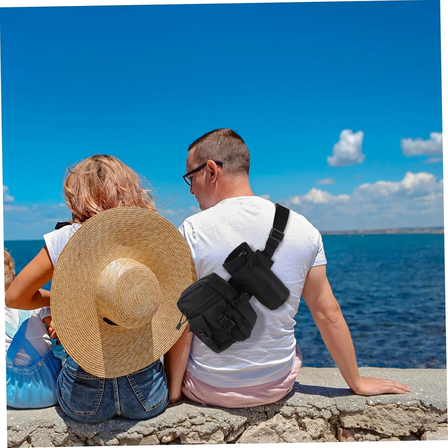 Outdoor Water Bottle Waist Bag Bottle Storage Bag Water Bottle Storage Pouch Water Bottle Carrier