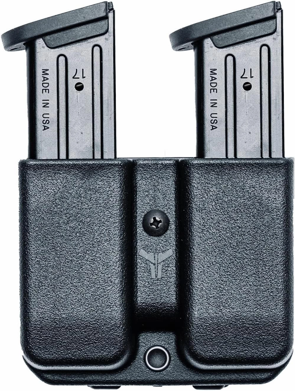 OWB Double Mag Pouch for Glock 20, 21, 29, 30, 40, 41, H&K USP .45 & More - USA Made - Signature Double Magazine Carrier with Tek-Lok Belt Attachment Clip by Blade-Tech Holsters