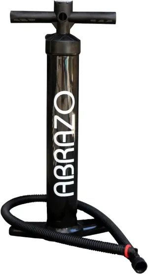 Paddle Board Hand Pump with Single and Double Action Mode, Portable SUP Hand Pump for Inflation and Deflation with High Accuracy Built-in Pressure Gauge, Compatible with Inflatable Paddleboard