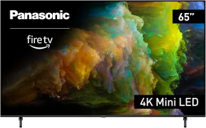 Panasonic W95 Series (2024 Model) 65-inch Mini LED 4K Ultra HD Smart Fire TV, Local Dimming, 144Hz Refresh Rate - 65W95AP