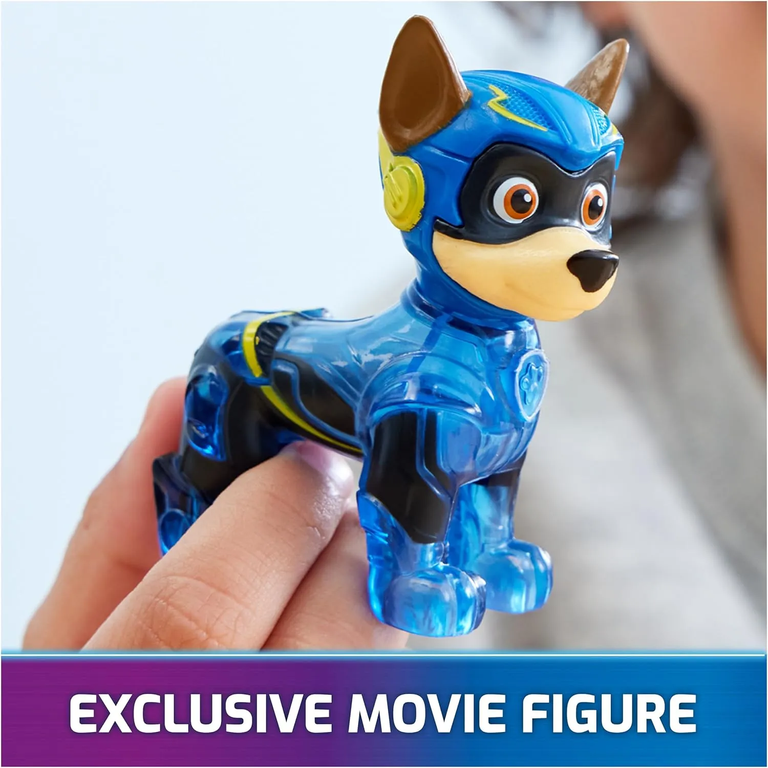 Paw Patrol: The Mighty Movie, Toy Car with Chase Mighty Pups Action Figure, Lights and Sounds, Kids Toys for Boys & Girls 3 