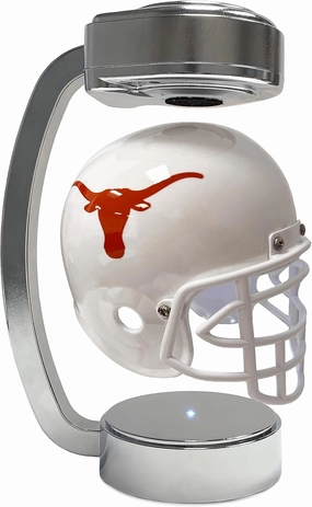 Pegasus Sports Officially Licensed NCAA Mini Rotating Levitating Hover Helmet in Chrome
