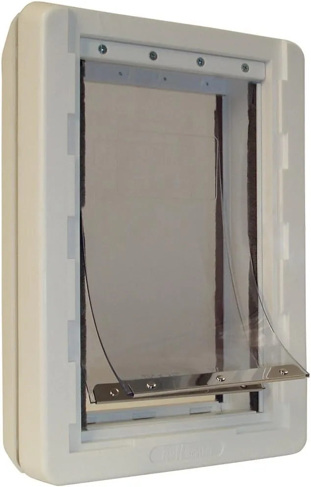 Perfect Pet The All-Weather Energy Efficient Dog Door, Extra Large, 9.75" x 17" Flap Size