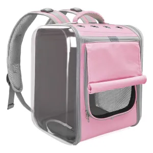 Pet Cat Carrier Backpack | Breathable Outdoor Travel Shoulder Bag for Small Dogs & Cats