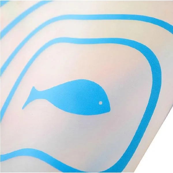 Plastic Antibacterial Cutting Board Chopping Block Frosted Translucent Chopping Board Random Color & Pattern L
